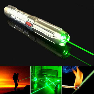 50mW puntatore laser verde 532nm del fascio di luce per l'astronomia  Materiale duro di alluminio e occhiali di protezione-Puntatore laser verde,Puntatore  laser blu,Puntatore laser ad alta potenza