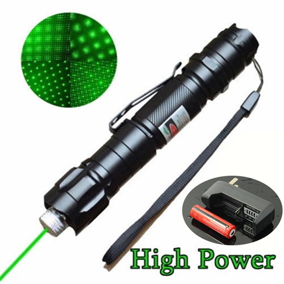 80mW fascio verde 2 in 1 puntatore laser portatile stellata del laser gamma  estremamente lungo per l'astronomia-Puntatore laser verde,Puntatore laser  blu,Puntatore laser ad alta potenza